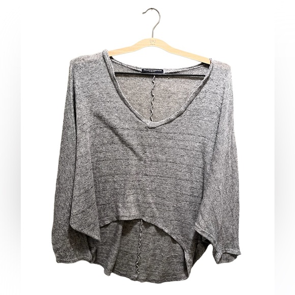 Brandy Melville Cropped Wool Blend Longsleeve - Picture 1 of 6